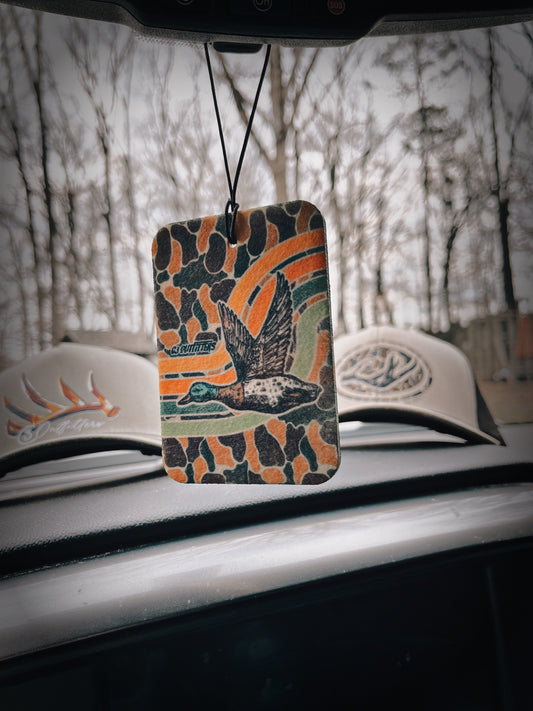 Air Freshener- Old School Camo/Retro Mallard