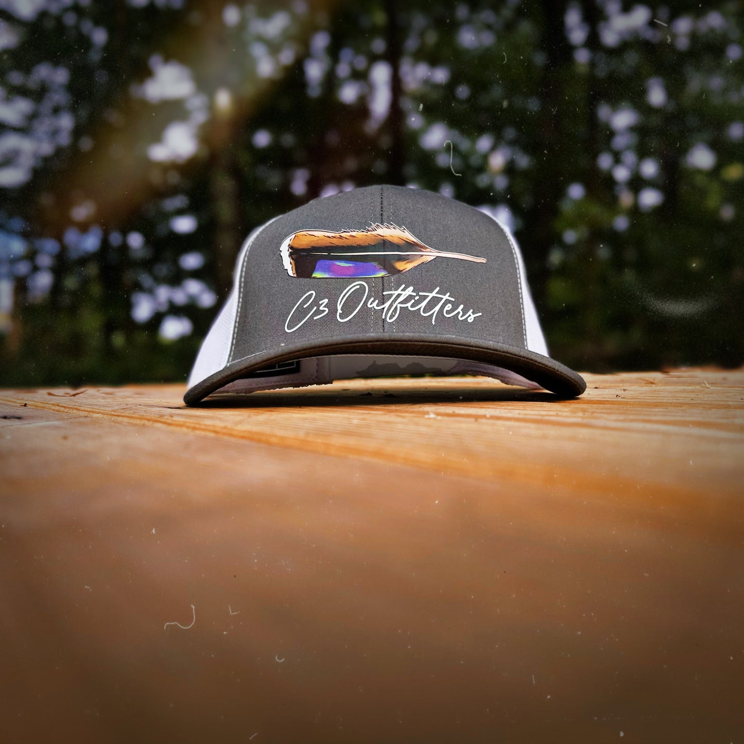 Mallard Feather Logo SnapBack