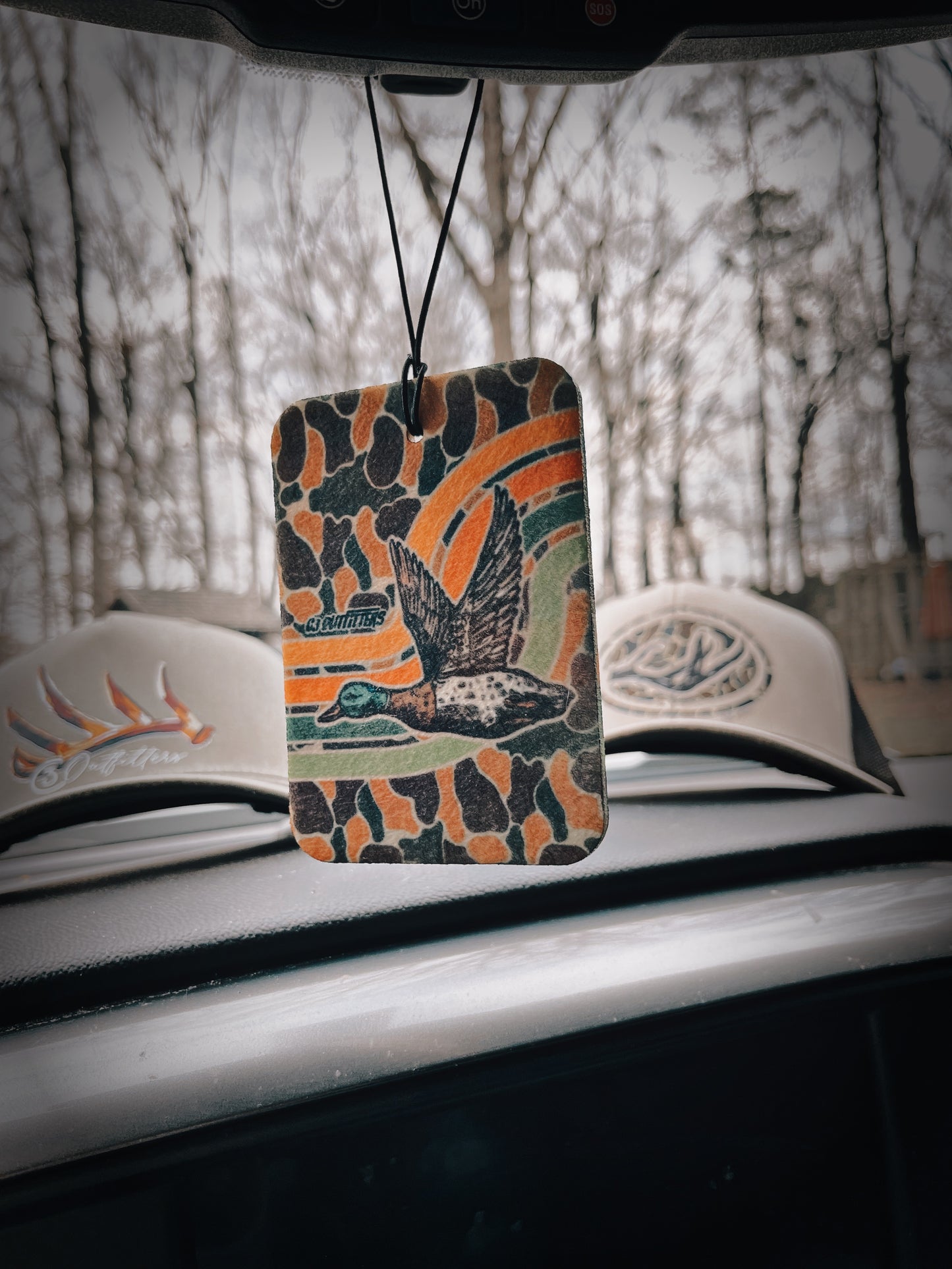 Air Freshener- Old School Camo/Retro Mallard