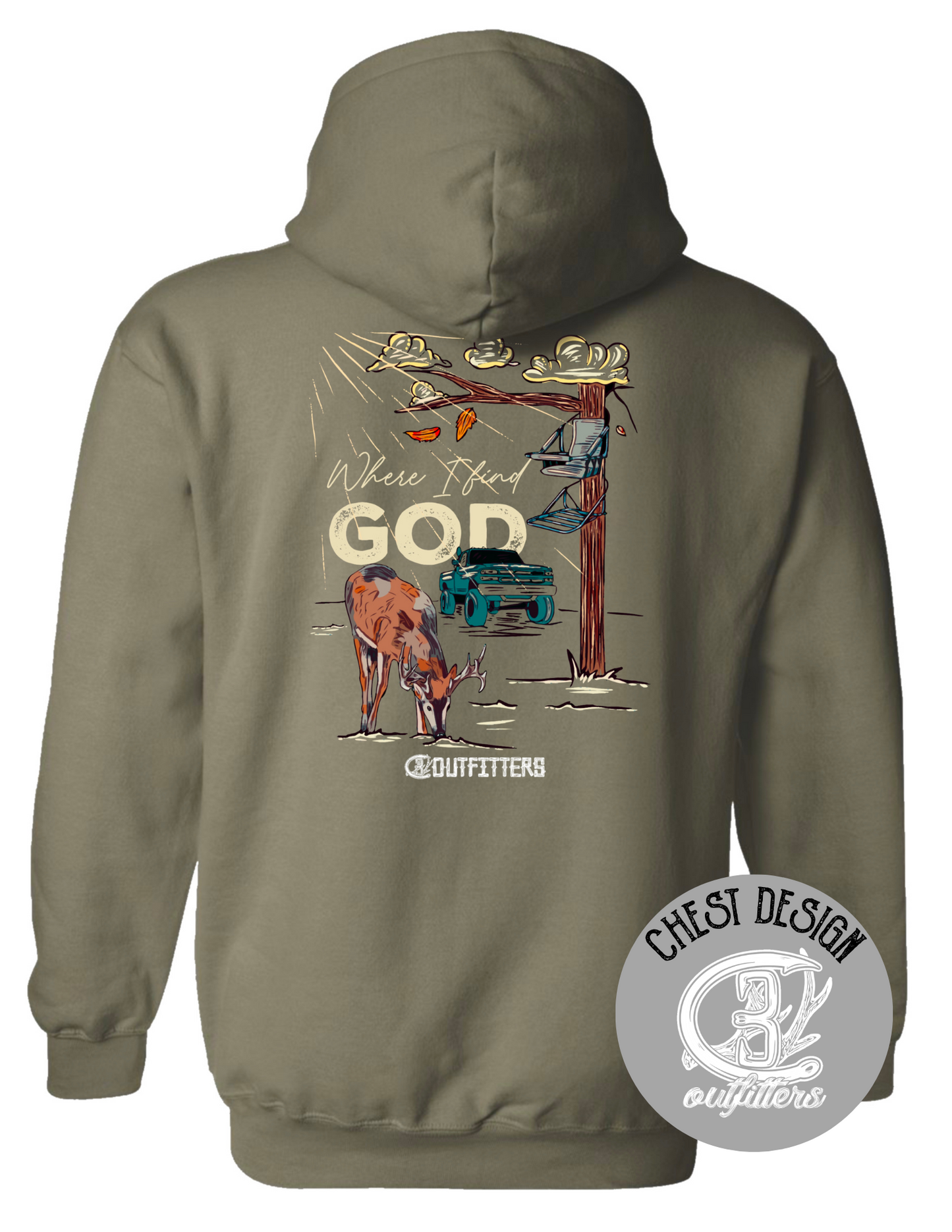 Where I Find God Hoodie