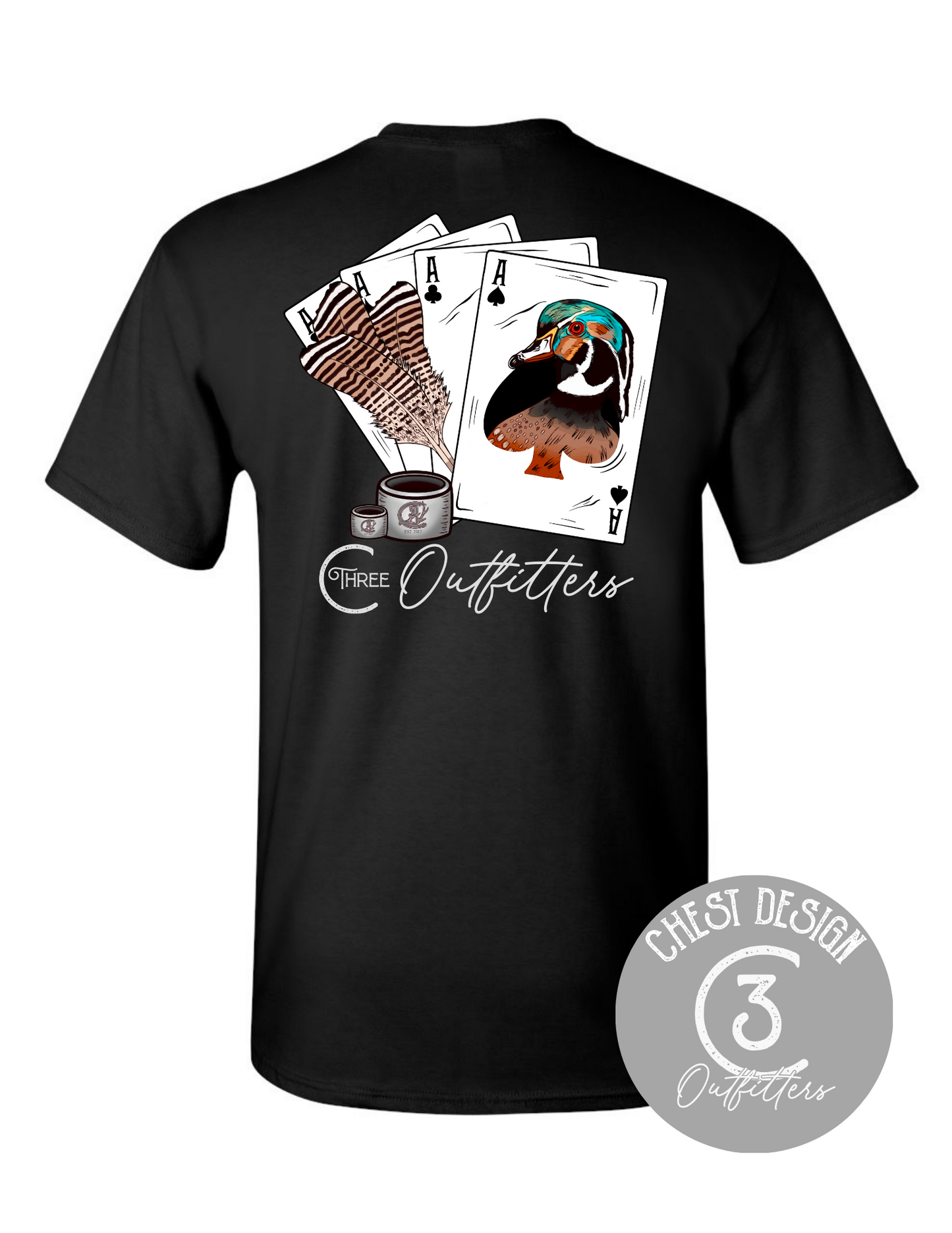 Deck of Wood Ducks Tee