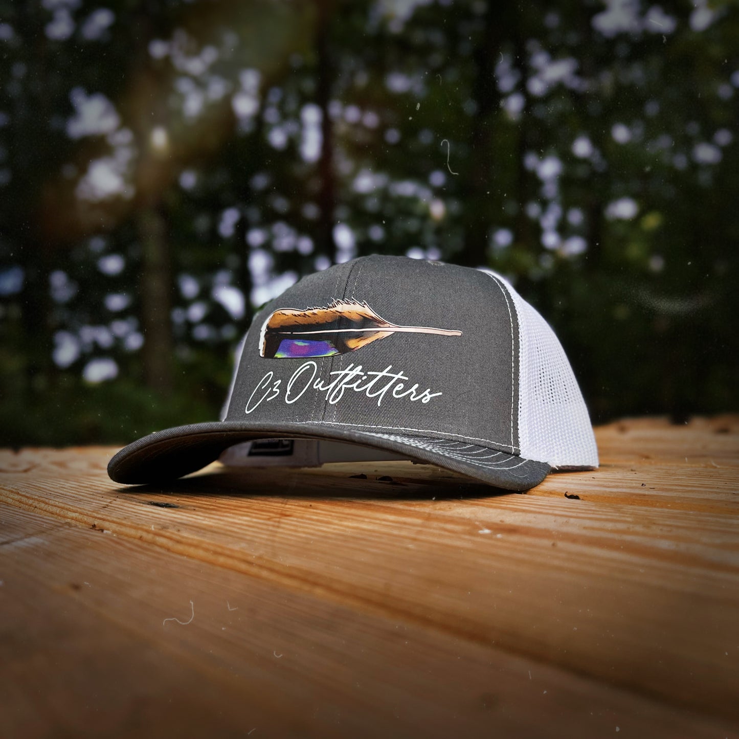 Mallard Feather Logo SnapBack