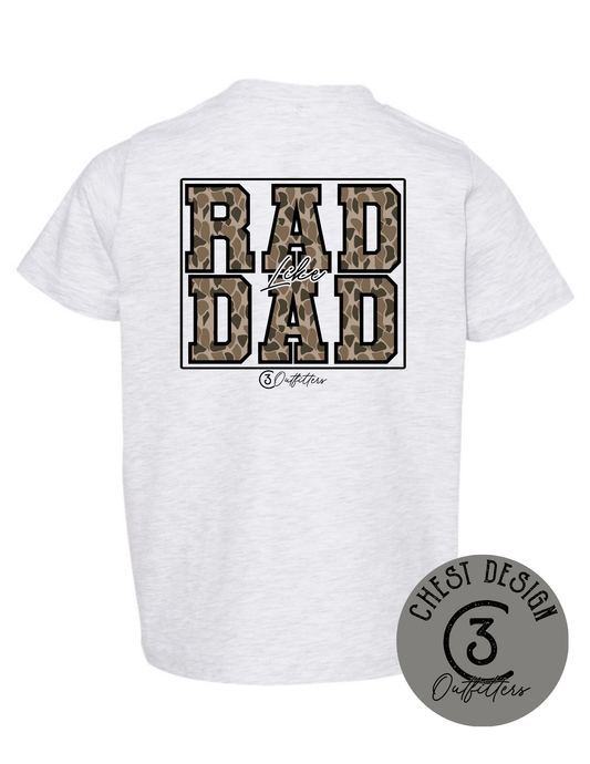 TODDLER Rad Like Dad Tee